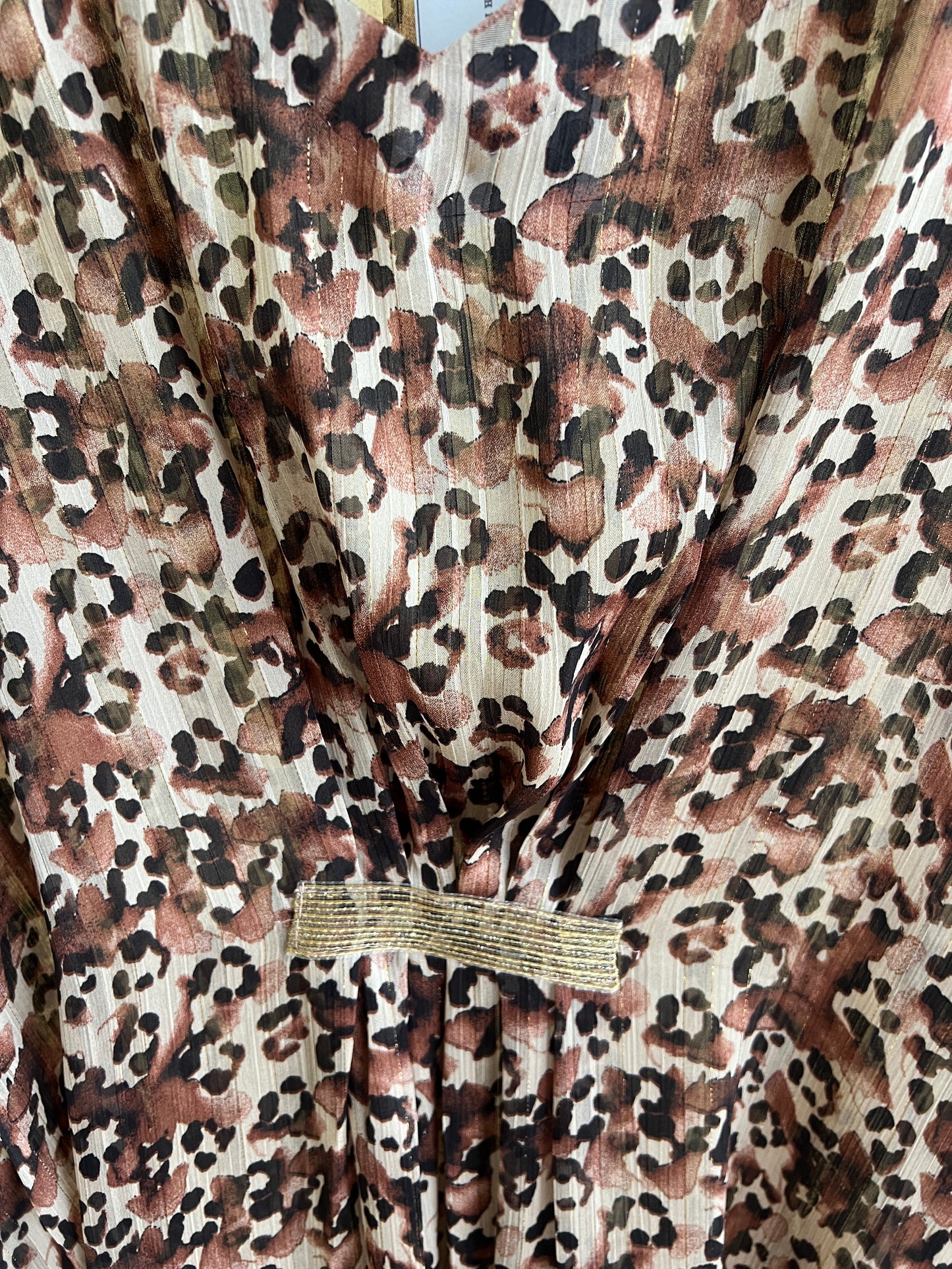 Brown and Gold Dust Maxi