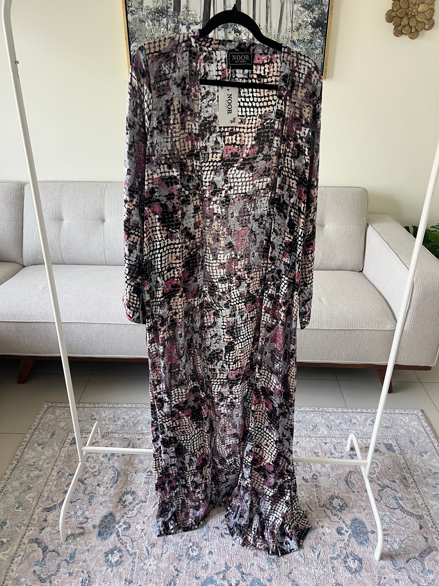 Mirage Mosaic abaya