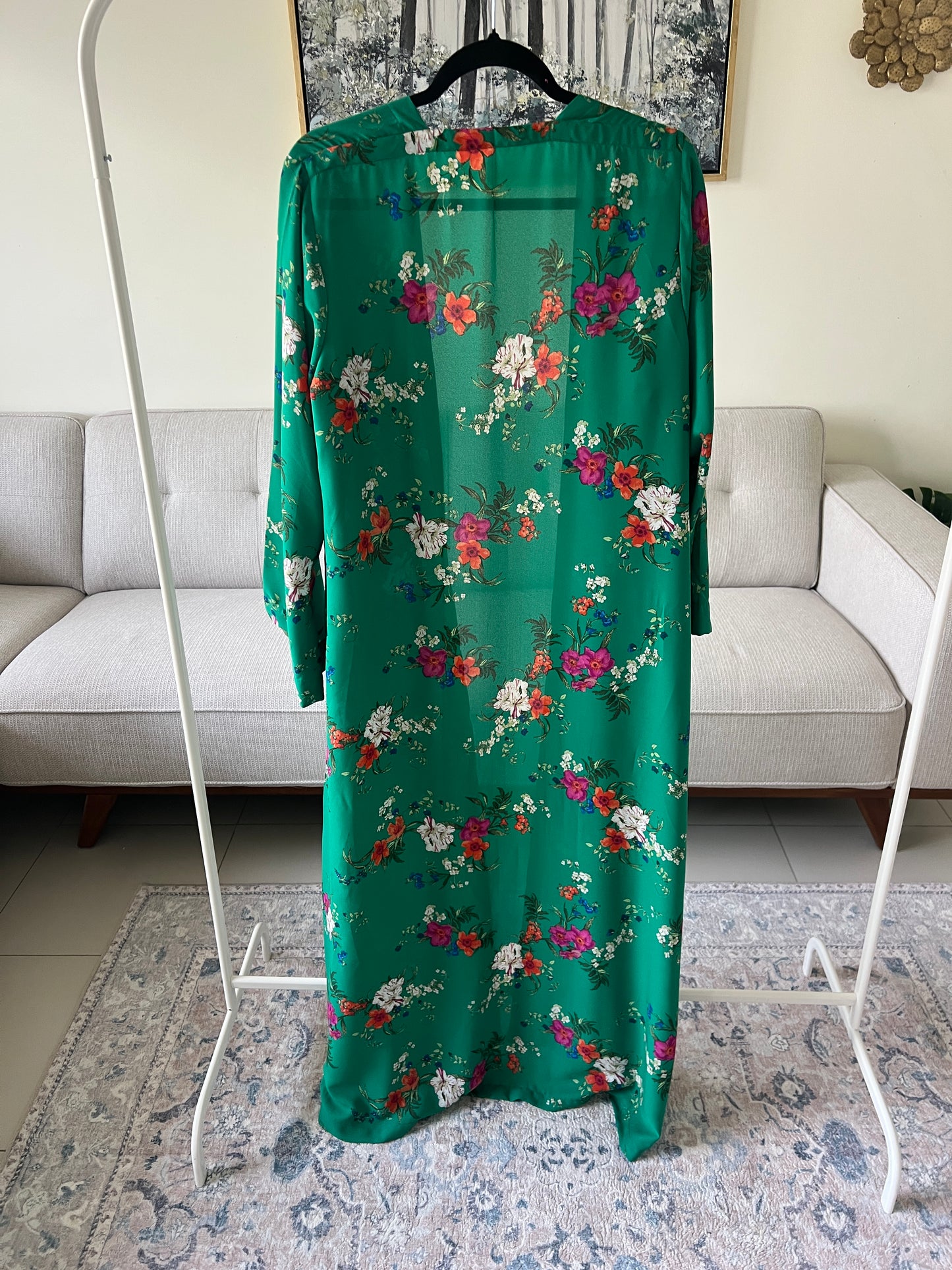 Kimono vibes abaya