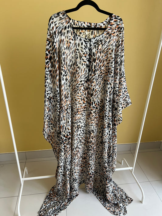 Leopard skin maxi