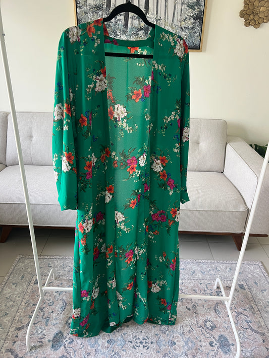 Kimono vibes abaya
